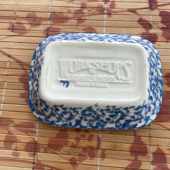 Henn workshop blue sponge ware. - Picture 4 of 6